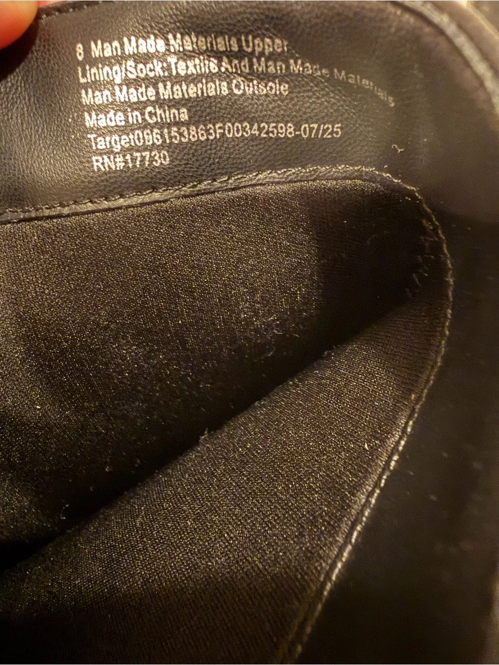 Target Black Over-the-Knee Block Heel Boots